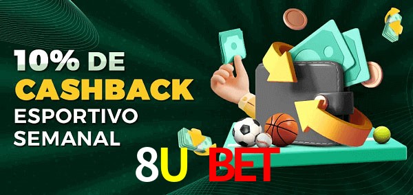 10% de bônus de cashback na 8U Bet